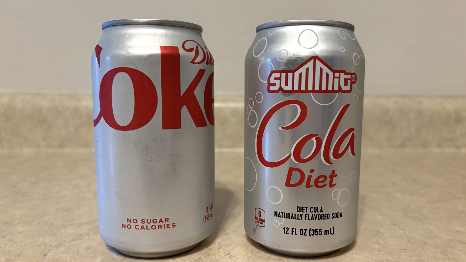 I Tried Aldi's Diet Coke Copycat And It's Not Even Close To Everyone's Favorite Fridge Cig - Tasting Table