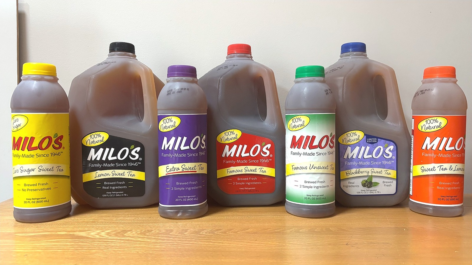 I Tried All Milo's Iced Tea Flavors And Ranked Them - Tasting Table
