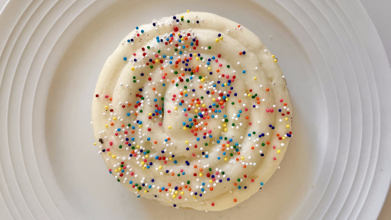Top view of Celebration Cake Cookie
