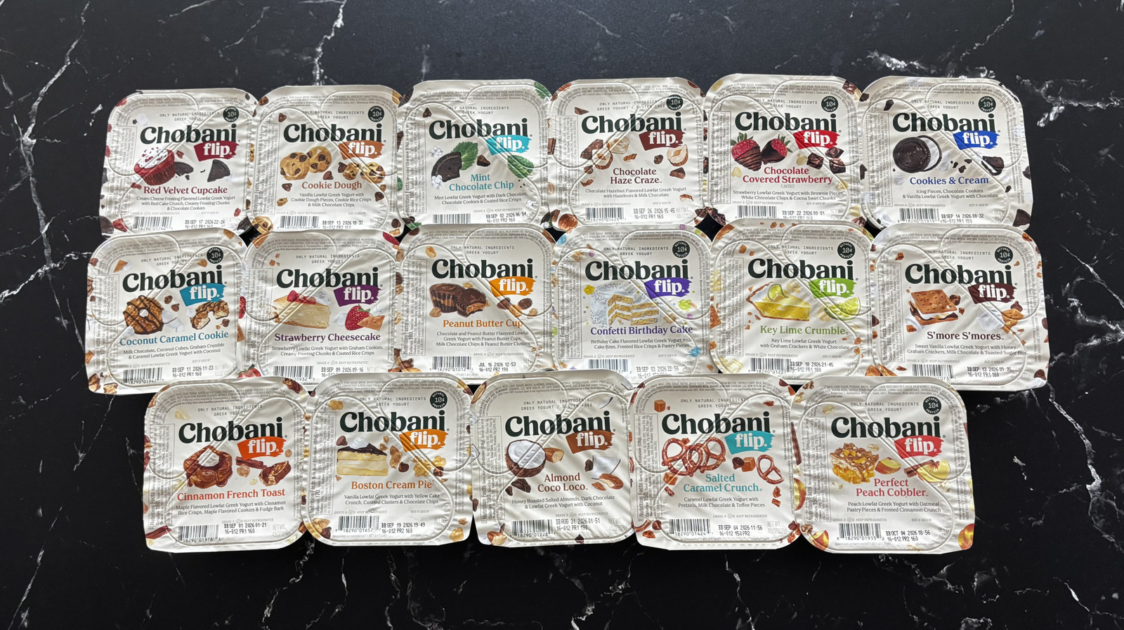 I Tried And Ranked 17 Chobani Flip Flavors