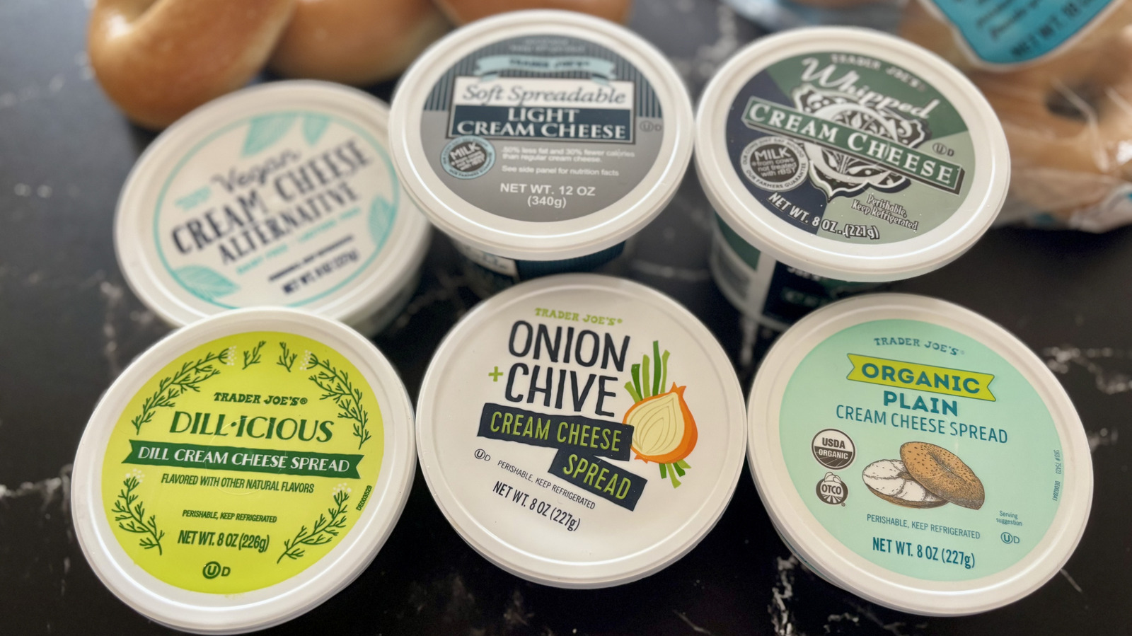 I Tried And Ranked 6 Trader Joe's Cream Cheese Spreads - Tasting Table