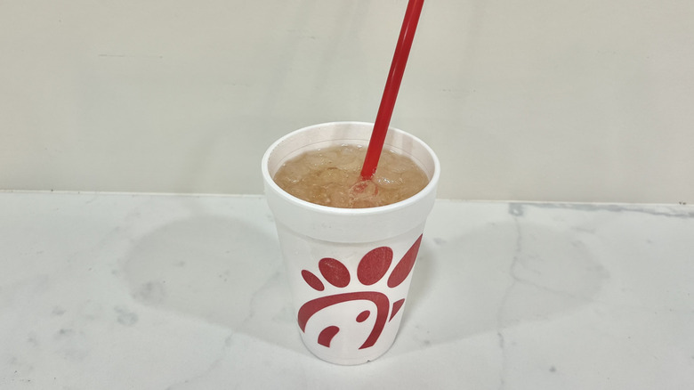 Chick-fil-A Sunjoy with straw.