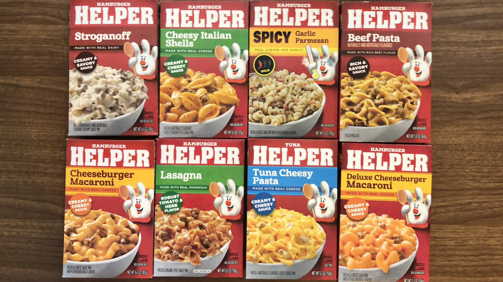 I Tried And Ranked 8 Hamburger Helper Flavors - Tasting Table