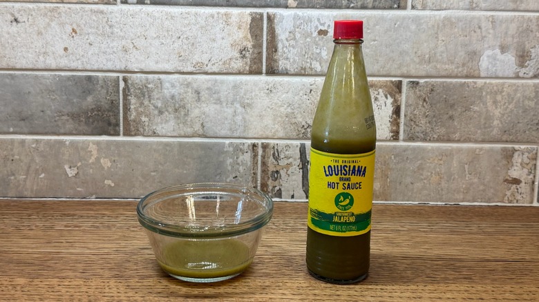 Louisiana brand Southwest Jalapeno flavor of hot sauce
