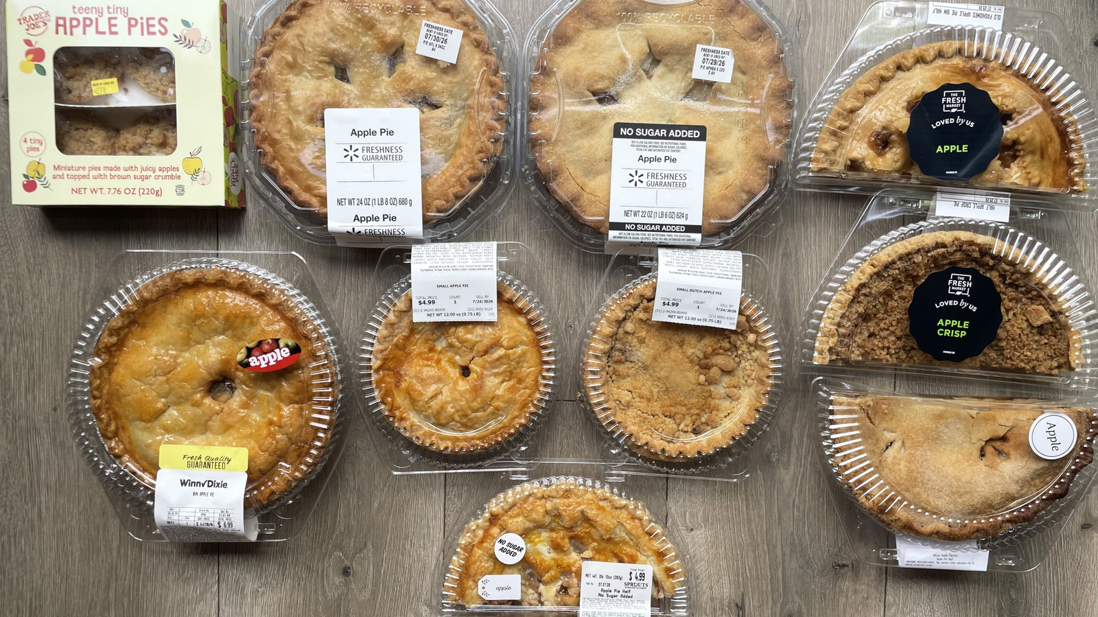 I Tried And Ranked Apple Pies From 7 Grocery Store Bakeries