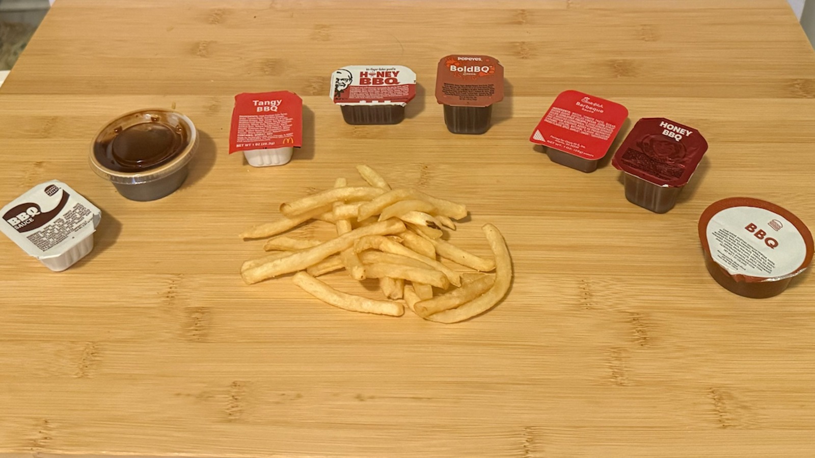 I Tried And Ranked BBQ Sauce From 8 Fast Food Chains