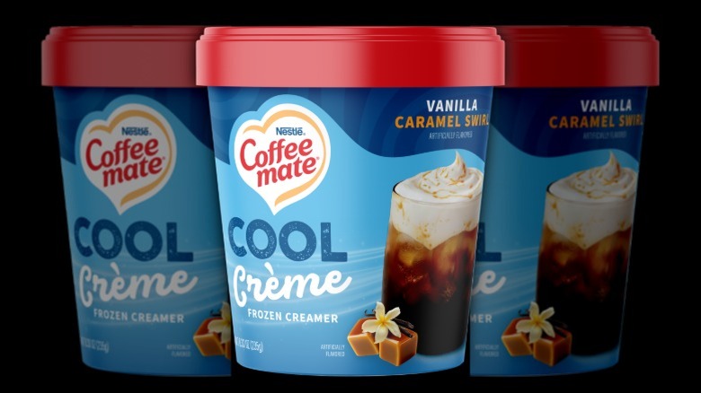 Coffee Mate Cool Crème frozen creamer vanilla caramel swirl flavor