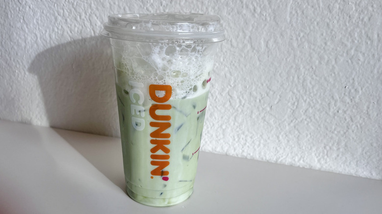 Side view of The Perfect Matcha