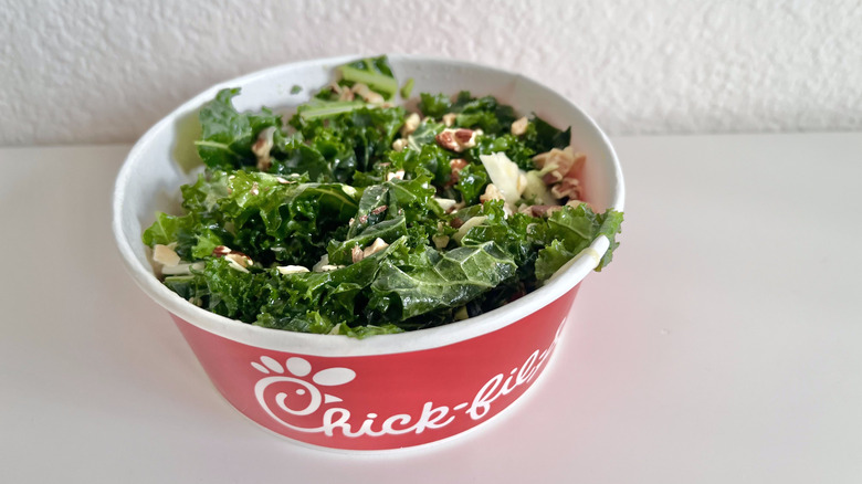 Kale crunch side in a container