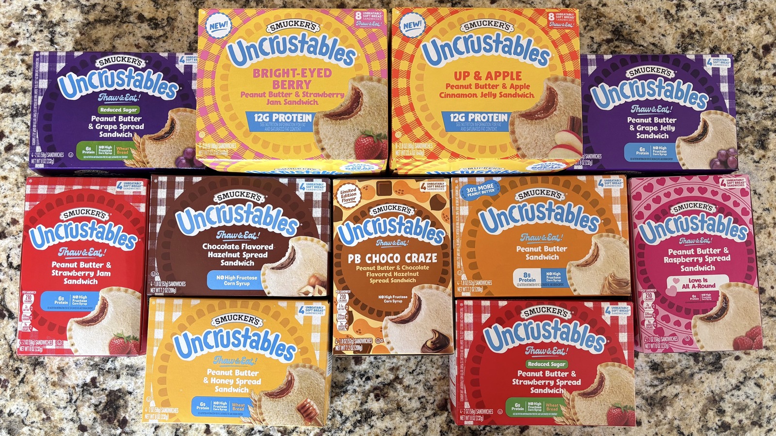 I Tried Every Uncrustables Flavor And Ranked Them Worst To Best - Tasting Table