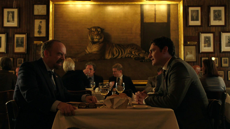 a scene from Showtime's Billions was shot inside Keens