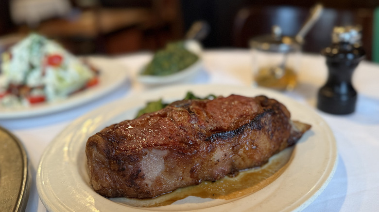 Keen's Mutton Chop sits on a table