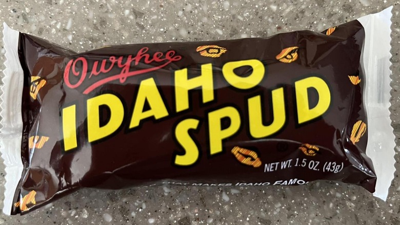 Package of Idaho Spud candy