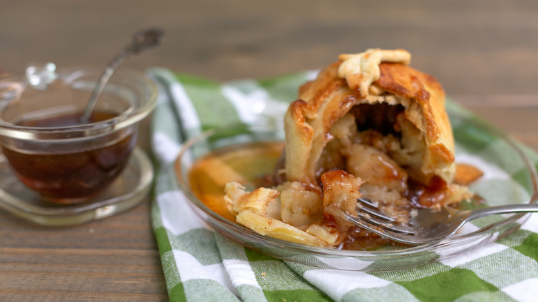 homemade apple dumpling