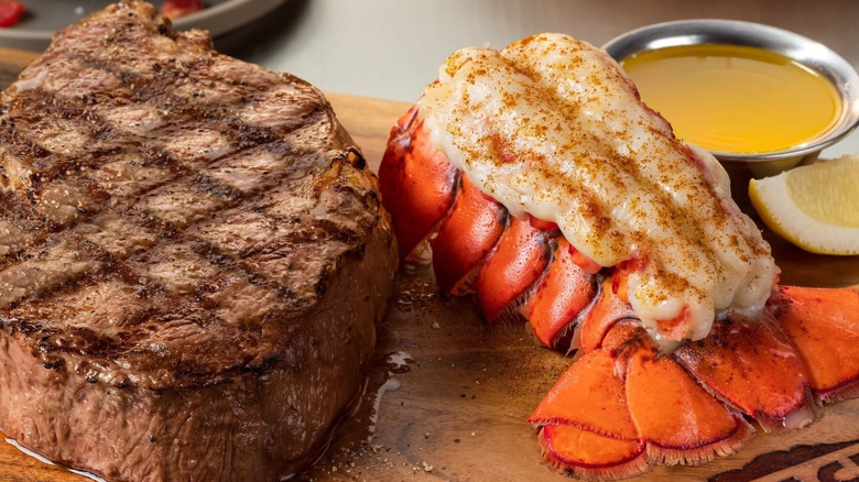outback steakhouse filet and lobster tail