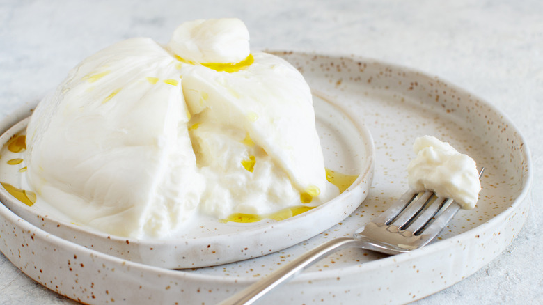 burrata in olive oil