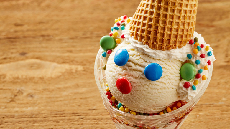 ice cream cone clown