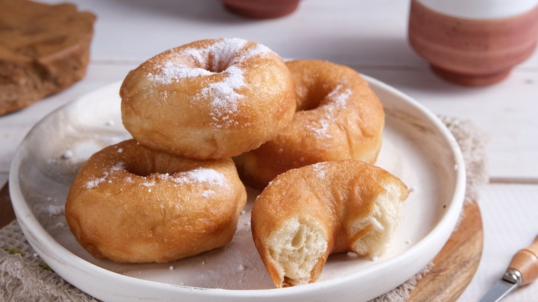 Donuts made with potatoes