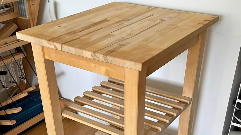 A BEKVÄM kitchen cart from Ikea