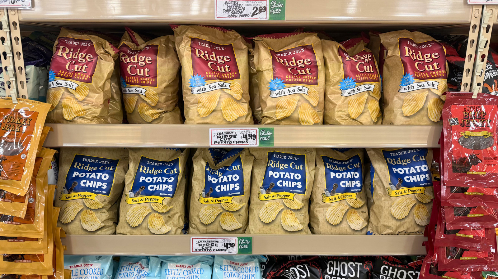 I'm Loving Trader Joe's Bargain New Twist On Salt & Vinegar Potato Chips