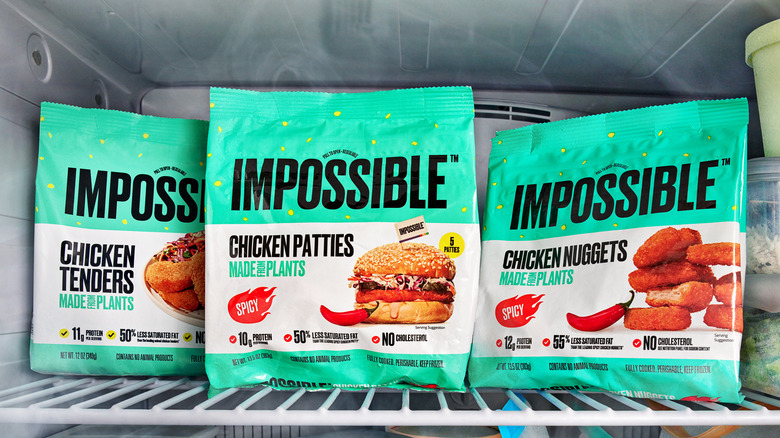 Impossible Foods new chicken offerings