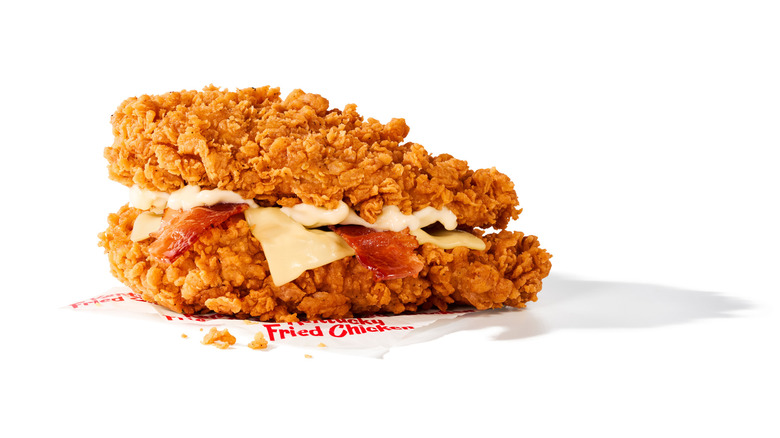 KFC Double Down Sandwich