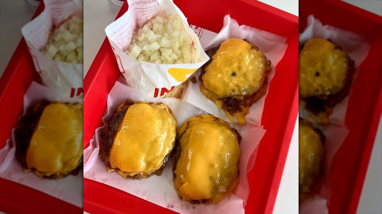 Flying Dutchman patties on tray