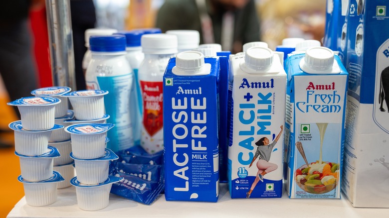 Range of Amul products
