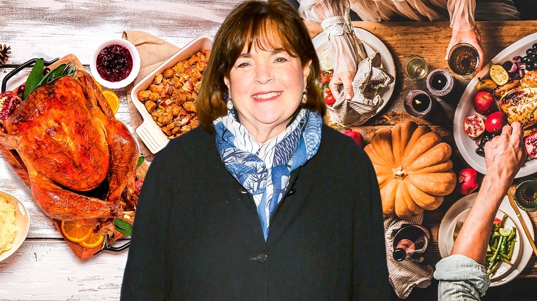 Ina Garten and a thanksgiving feast