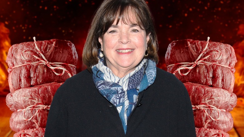 Ina Garten and filets of beef
