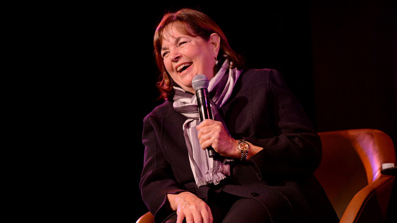 Ina Garten smiling at event