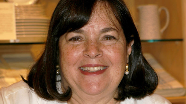 Ina Garten at a book signing