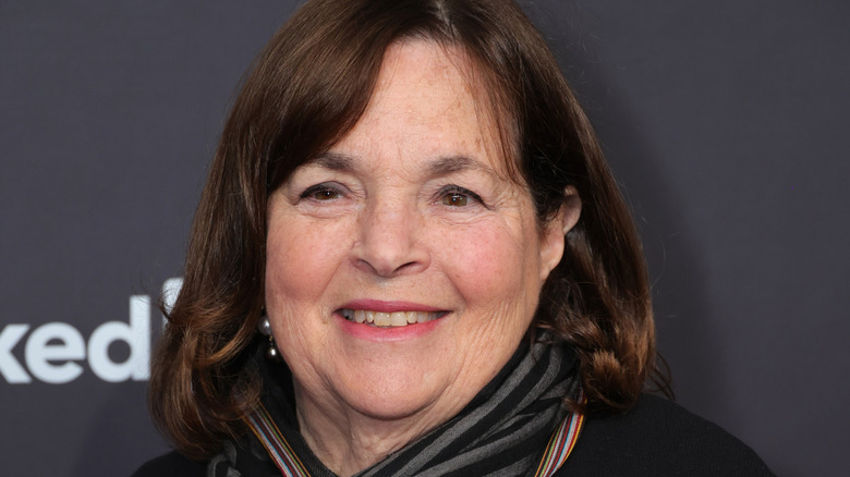 Chef Ina Garten smiling at public event