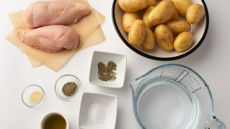 chicken and potatoes ingredients