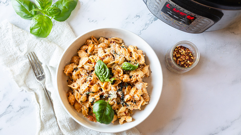 Pasta bowl with Instant Pot