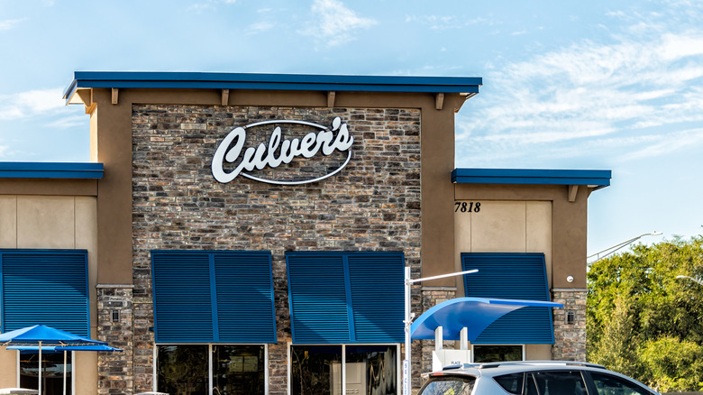Exterior of Culver's restaurant