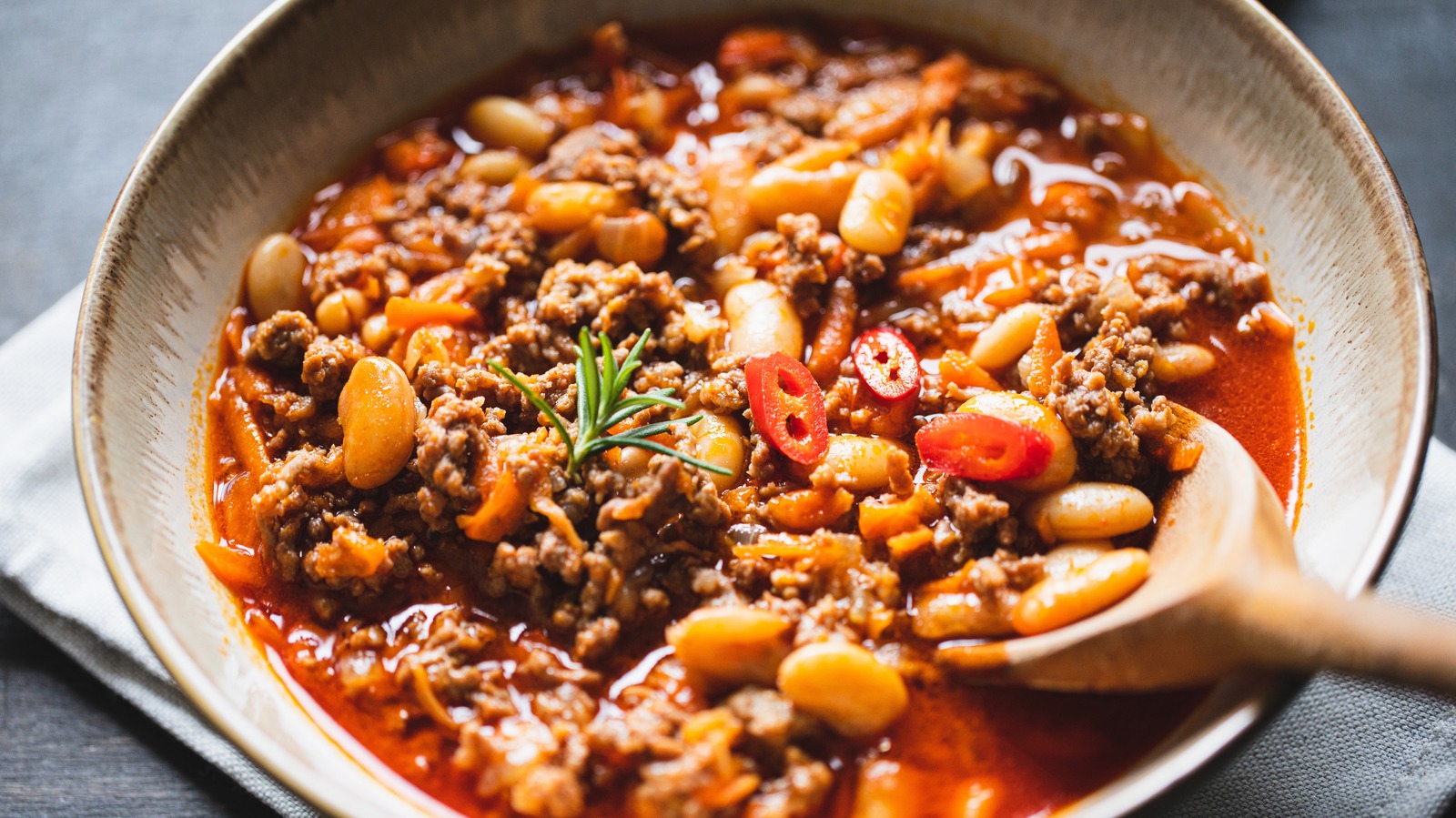 Instantly Fix Thin Homemade Chili With This Crunchy Addition