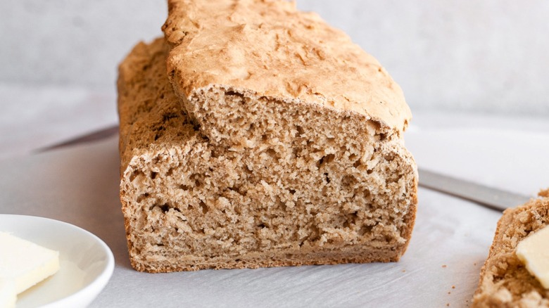 loaf of irish beer bread