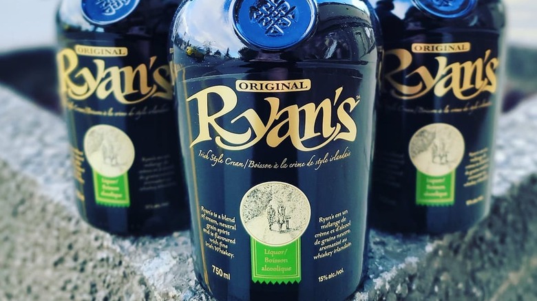 Ryan's Irish Cream bottles