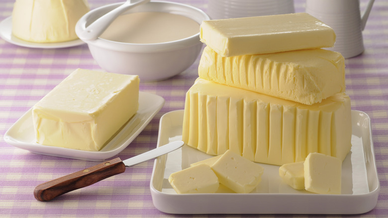 different types of butter