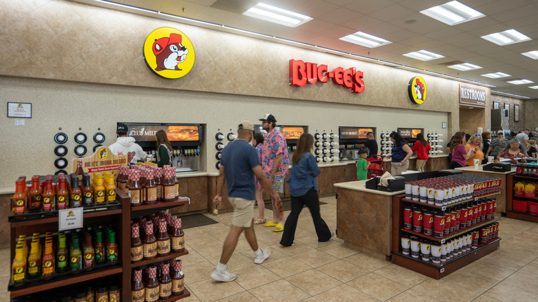 Interior at Buc-ee's