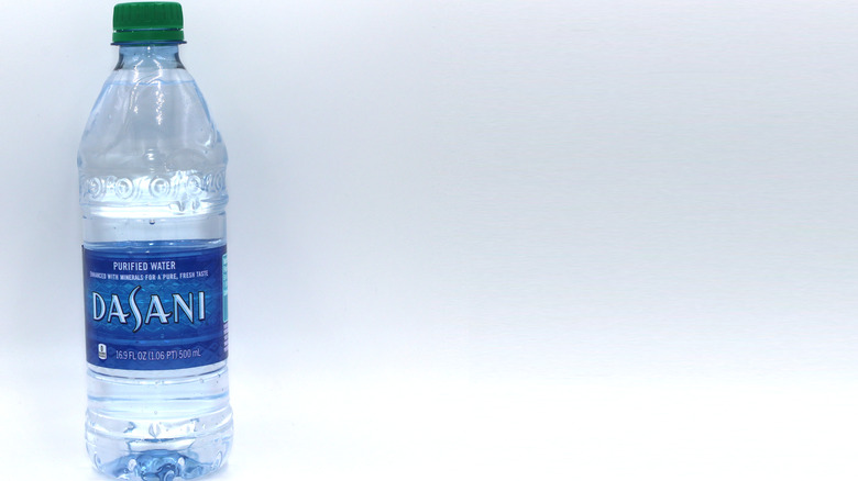 Dasani water bottle