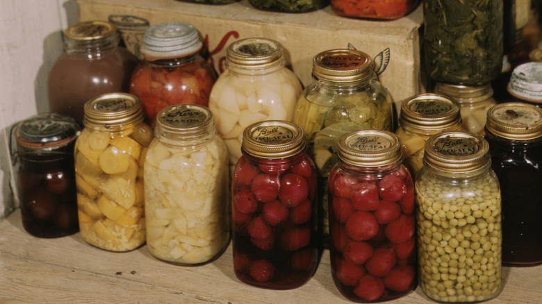 home canned vegetables