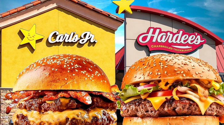 Carl's Jr. and Hardee's behind burgers