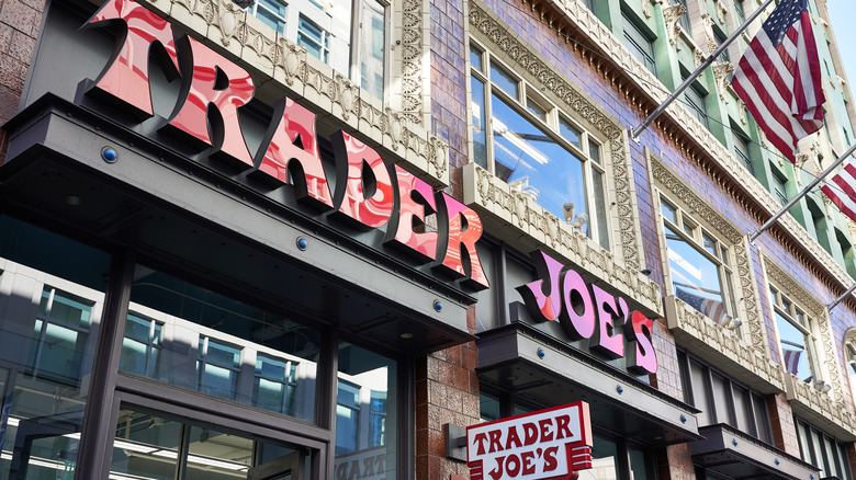 Trader Joe's storefront outside