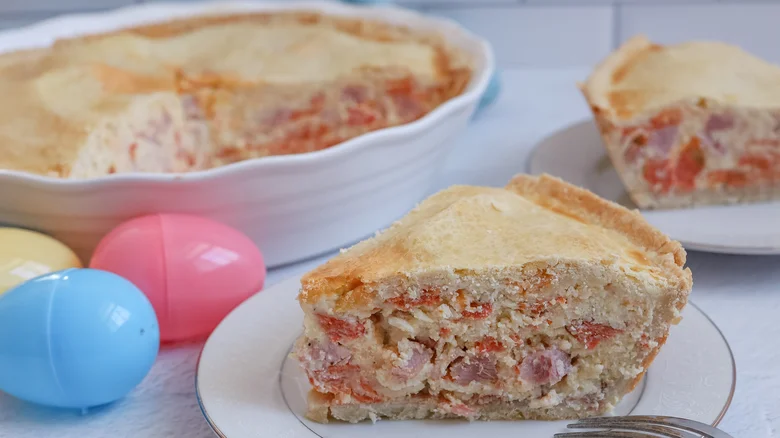 You might naturally assume that a holiday pie is by default a sweet dessert, but this Italian Easter pie recipe is a savory delight.