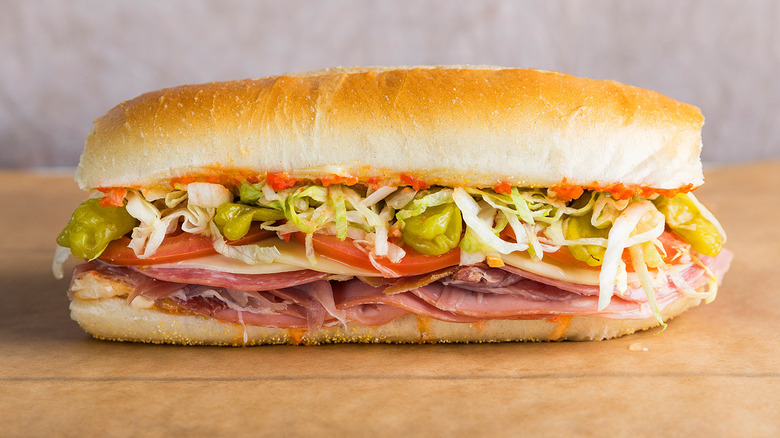 Let's build a homemade Italian submarine sandwich together