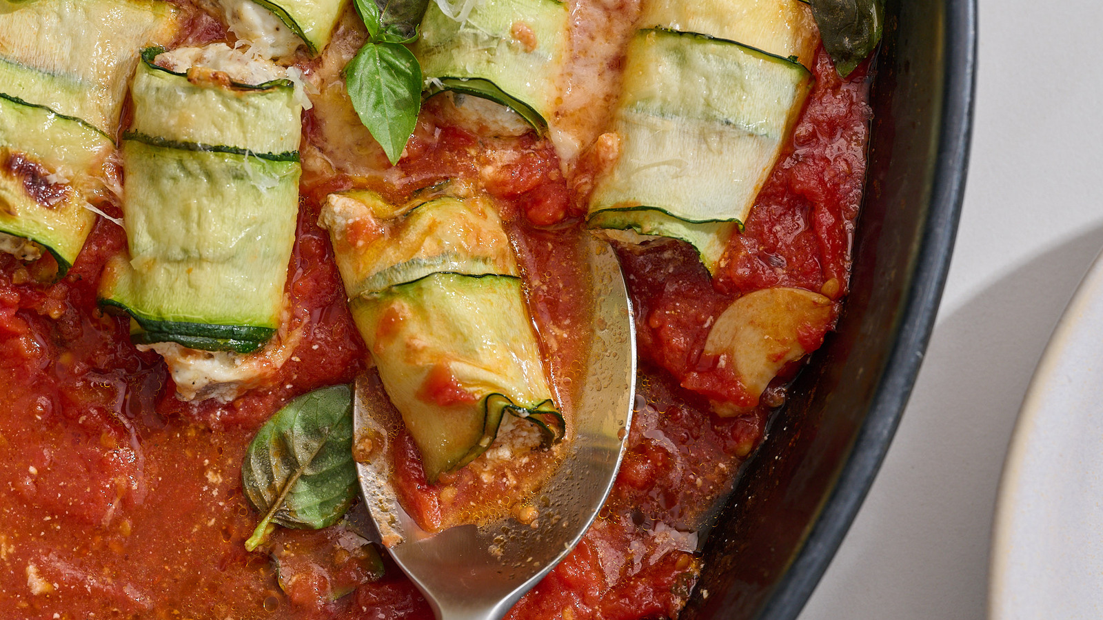 Italian Sausage Zucchini Involtini Recipe