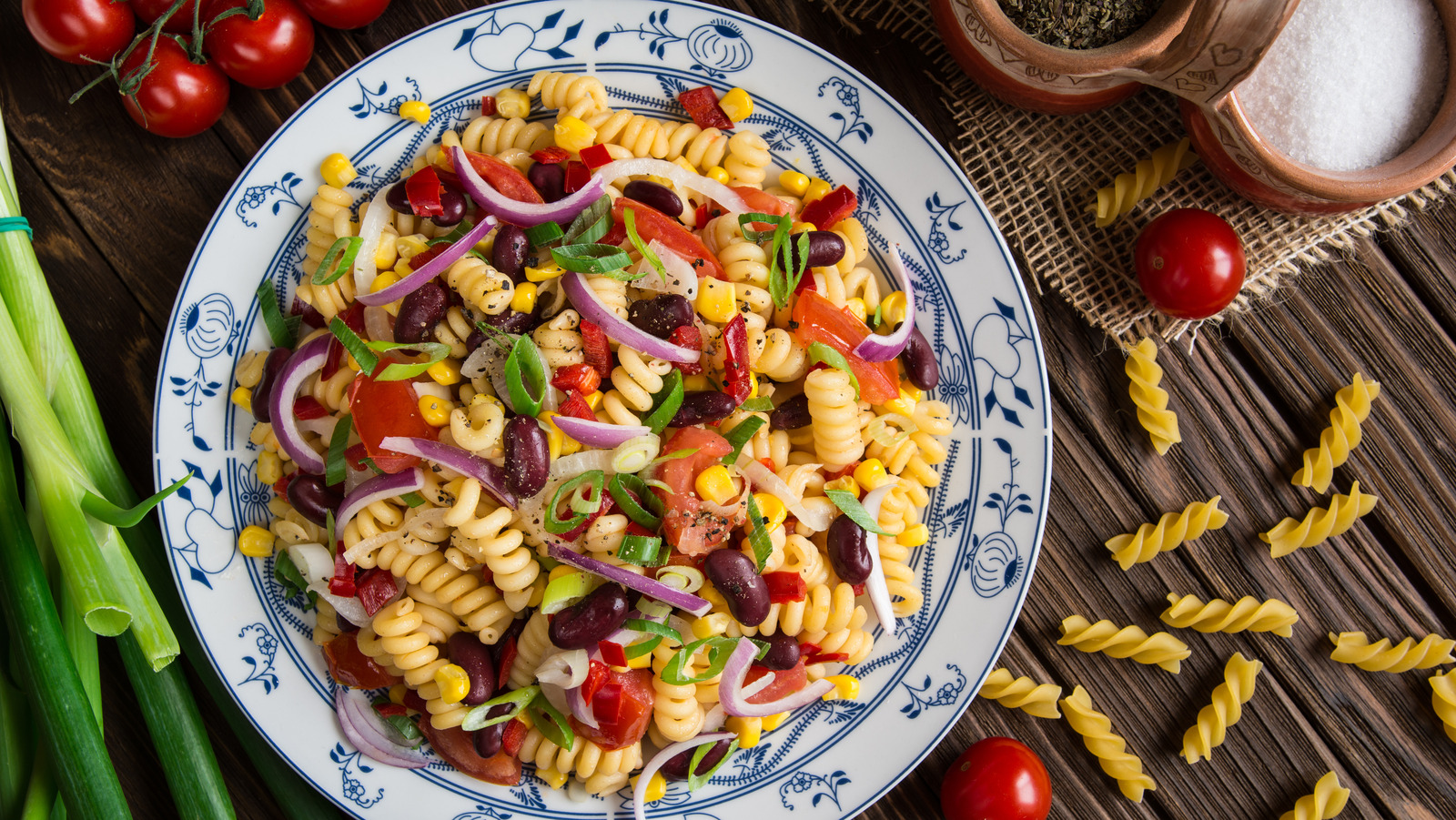 Replace The Lettuce In Taco Salad With Pasta For A Hearty, Satisfying Meal