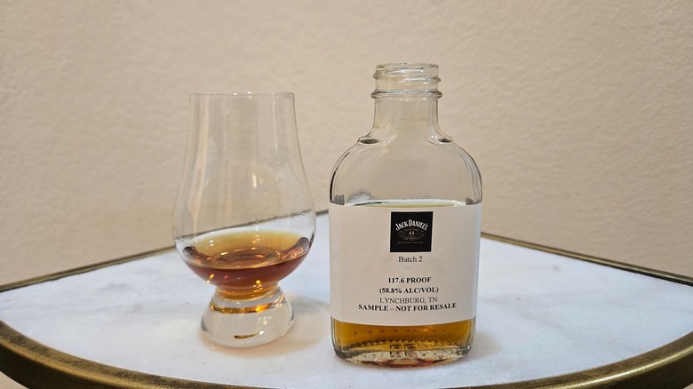 Jack Daniel's 14-year-old Tennessee Whiskey Batch 2 and Glencairn glass